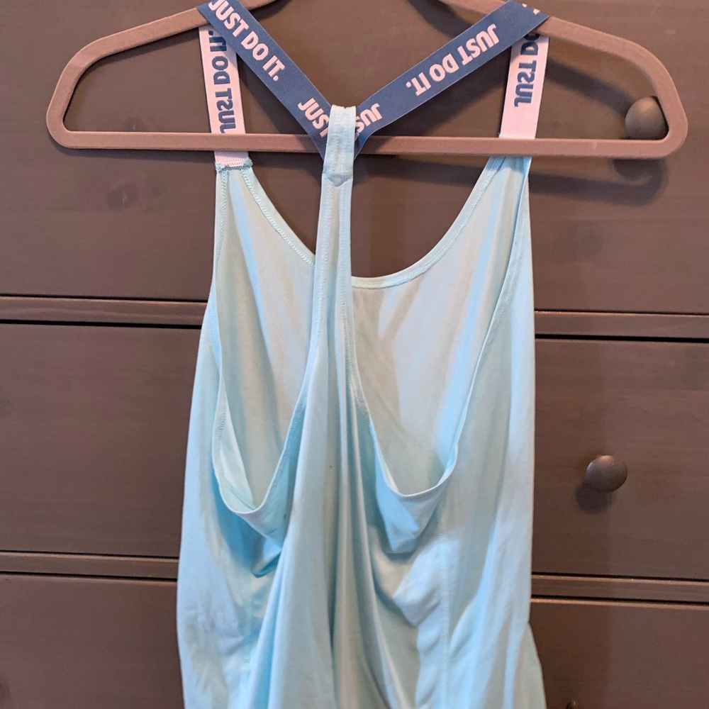Light blue Elastika Nike Tank